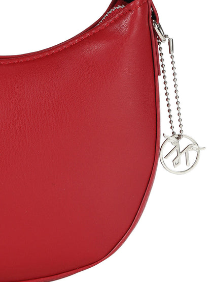 Nilaa Cherry Red Sling Bag