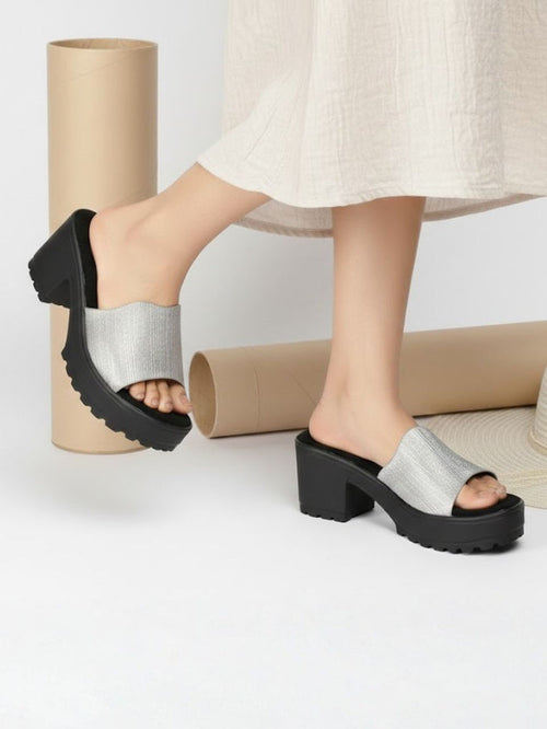 Nina White Heels