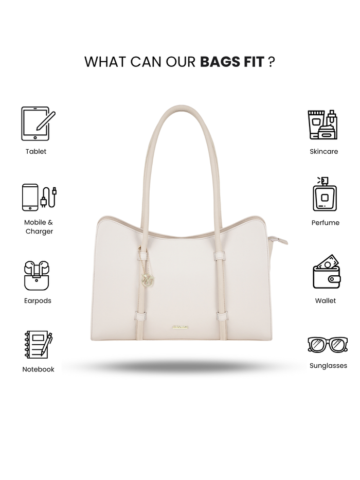 Noa Cream Tote Bag