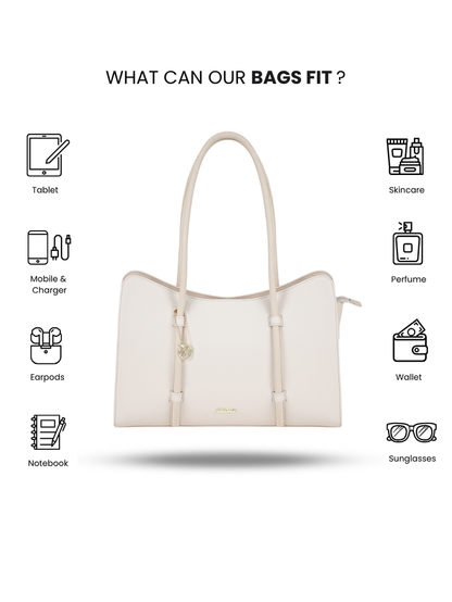 Noa Cream Tote Bag