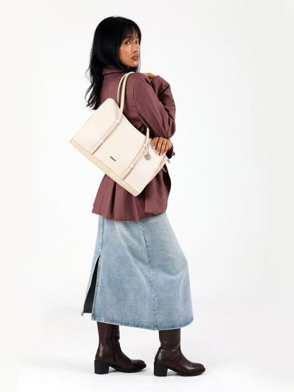 Noa Cream Tote Bag