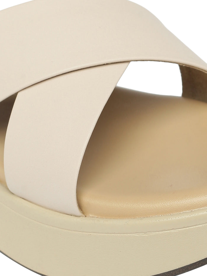 Noel Cream Wedge Heels