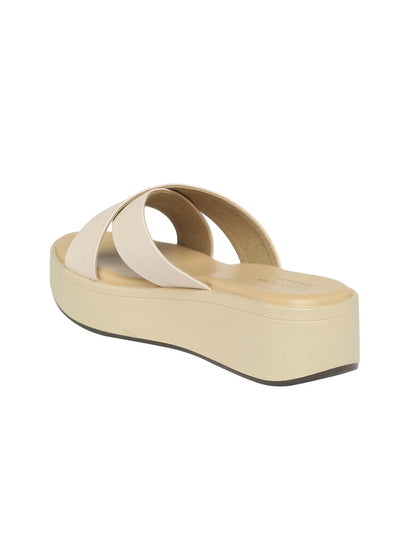 Noel Cream Wedge Heels