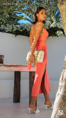 PEACH TWIST MIDI SET