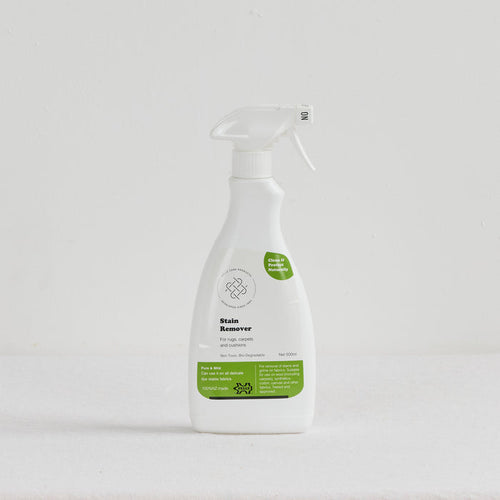 Pelle Stain Remover fabric care spray bottle with Healthguard formula for targeted stains and grime