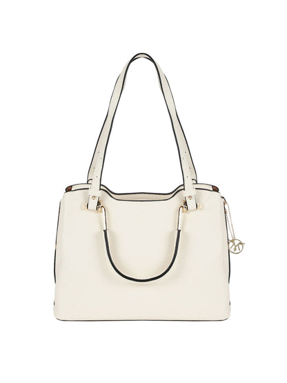 Phoebe Beige Satchel Bag