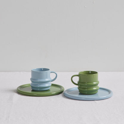 Poplet Side Plate - Apple Green