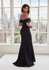 MGNY Madeline Gardner New York 73106 Fitted Long Formal Evening Dress