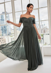 MGNY Madeline Gardner New York 73113 A Line Long Formal Evening Dress