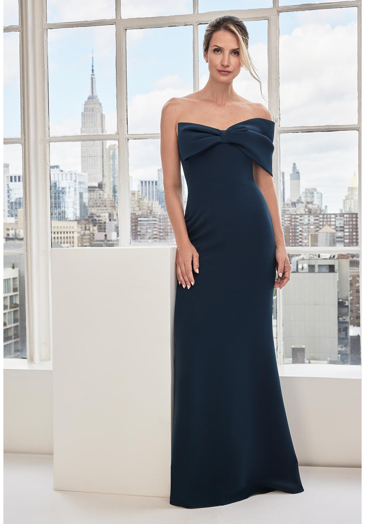 MGNY Madeline Gardner New York 73114 Long Formal Evening Dress