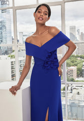 MGNY Madeline Gardner New York 73116 A Line Long Formal Evening Dress