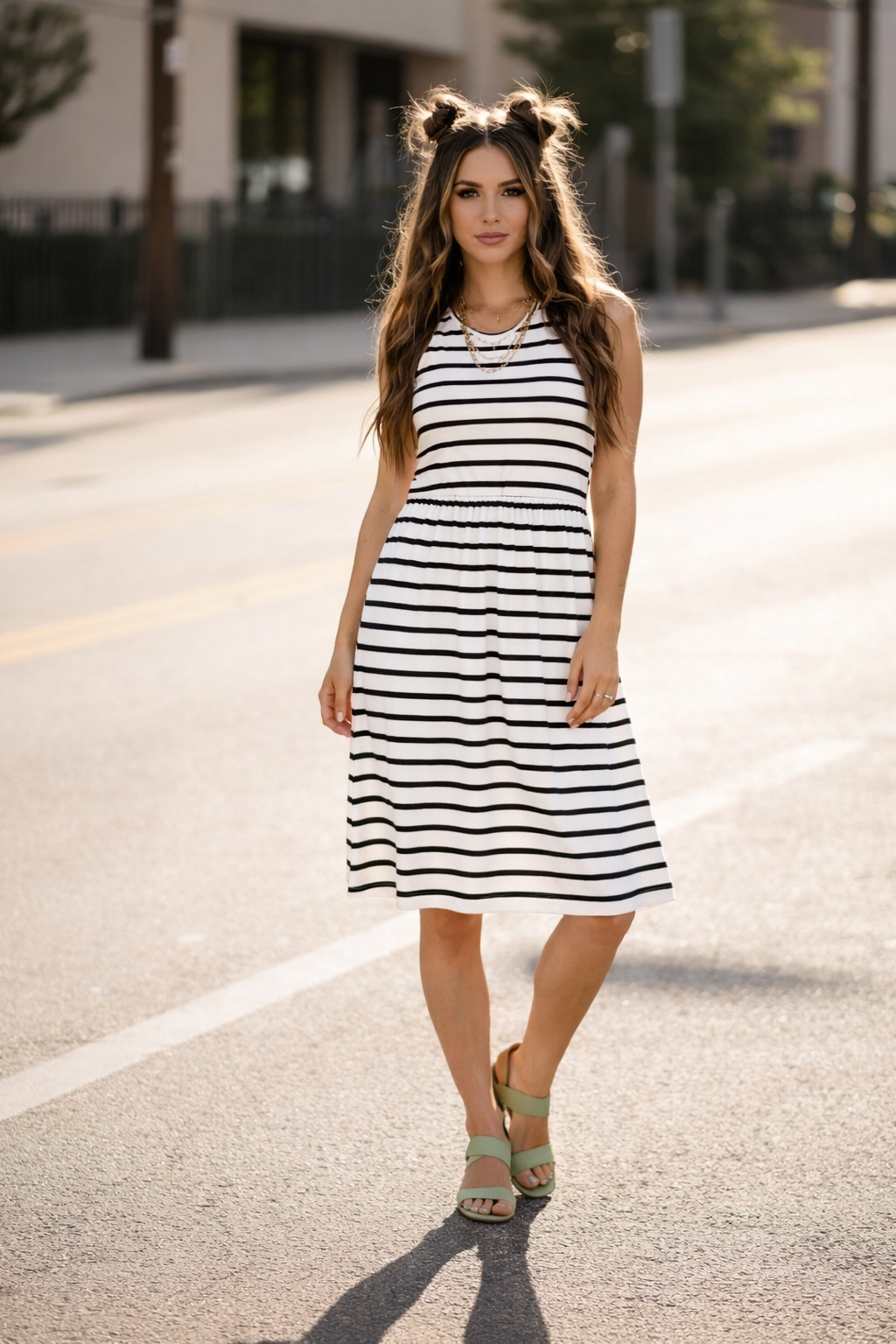Hazel Blues® | Out to Brunch Midi Dress