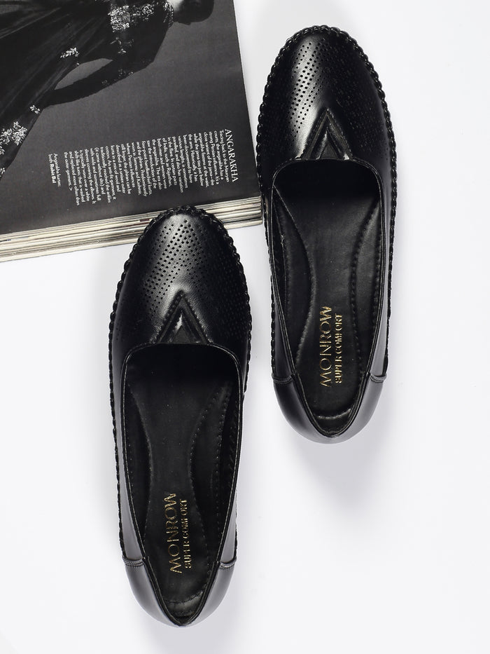 Rosa Black Loafers