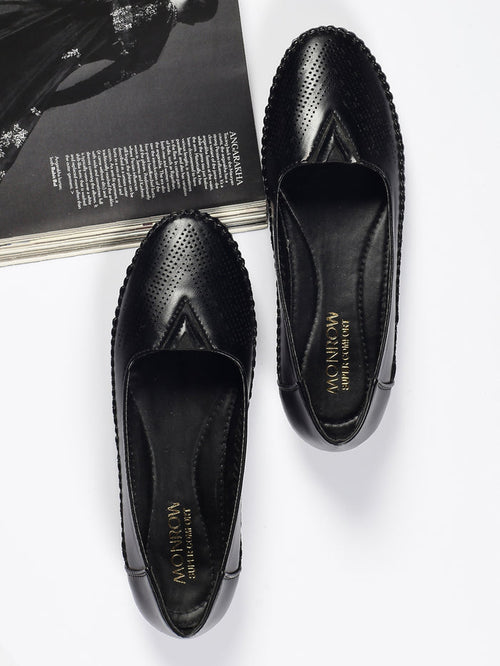 Rosa Black Loafers