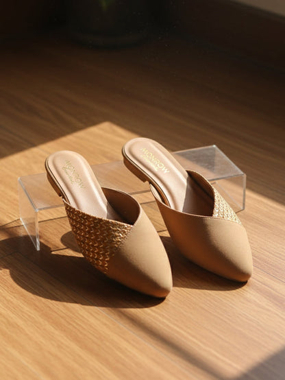 Rosia Beige Flats