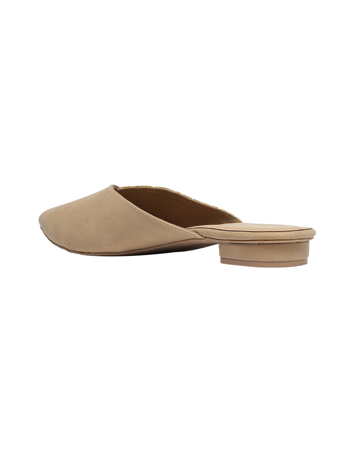 Rosia Beige Flats