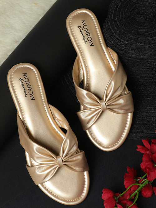Rowan Gold Flats