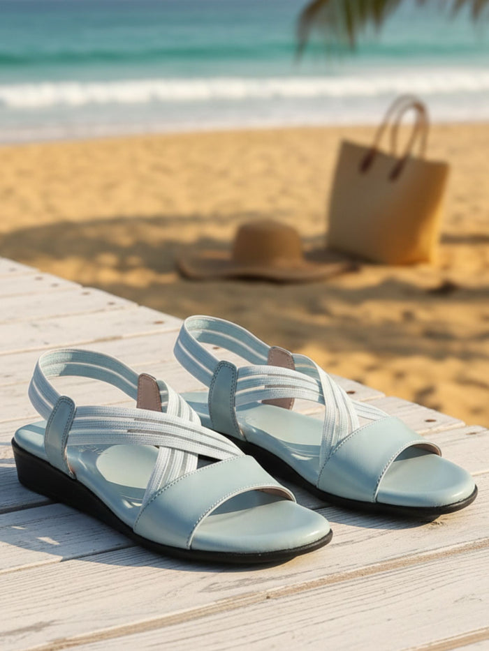 Saavi Blue Flats
