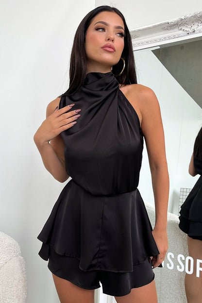 Lelani Playsuit - Black