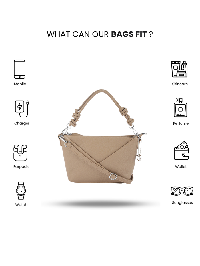 Slingvelope Beige Sling Bag