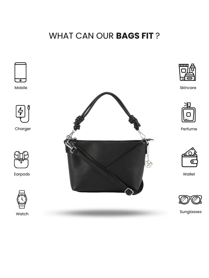 Slingvelope Black Sling Bag