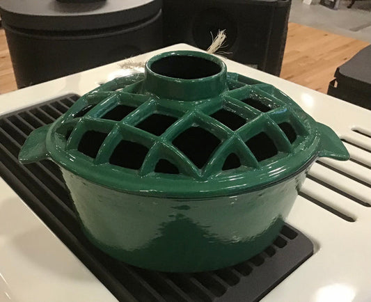 Steamer - Lattice Top - Green