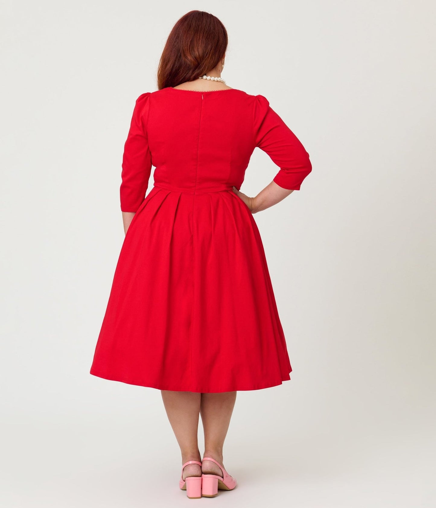 Hazel Blues® |  Unique Vintage Sweetheart Swing Dress