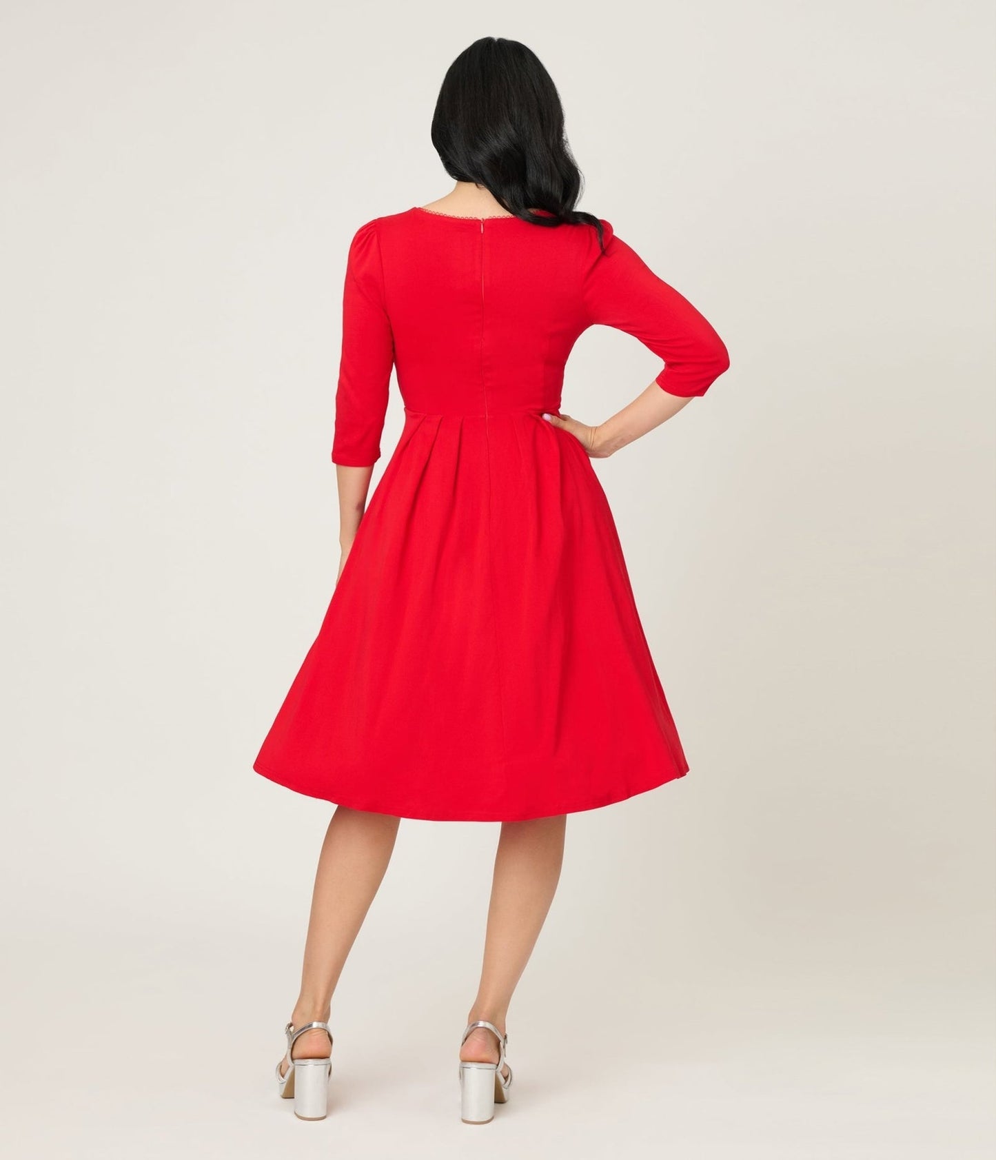 Hazel Blues® |  Unique Vintage Sweetheart Swing Dress