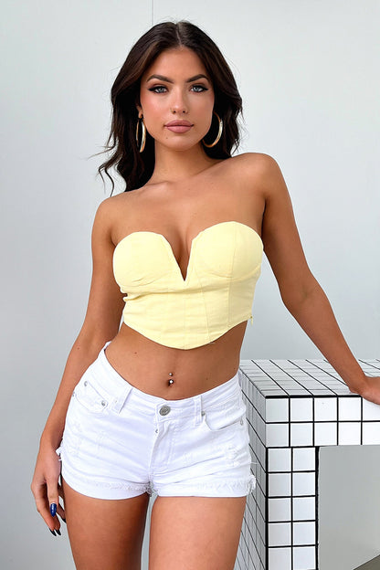 Kandice Bustier - Yellow