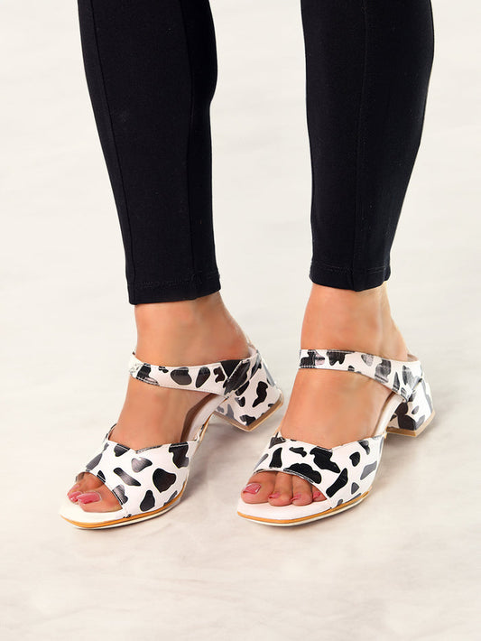 Yuki Black Block Heels
